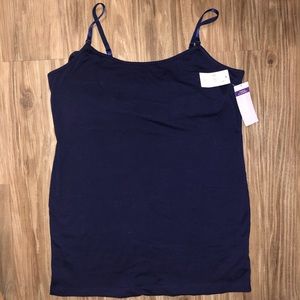Clip Down Nursing Cami (Navy size L)